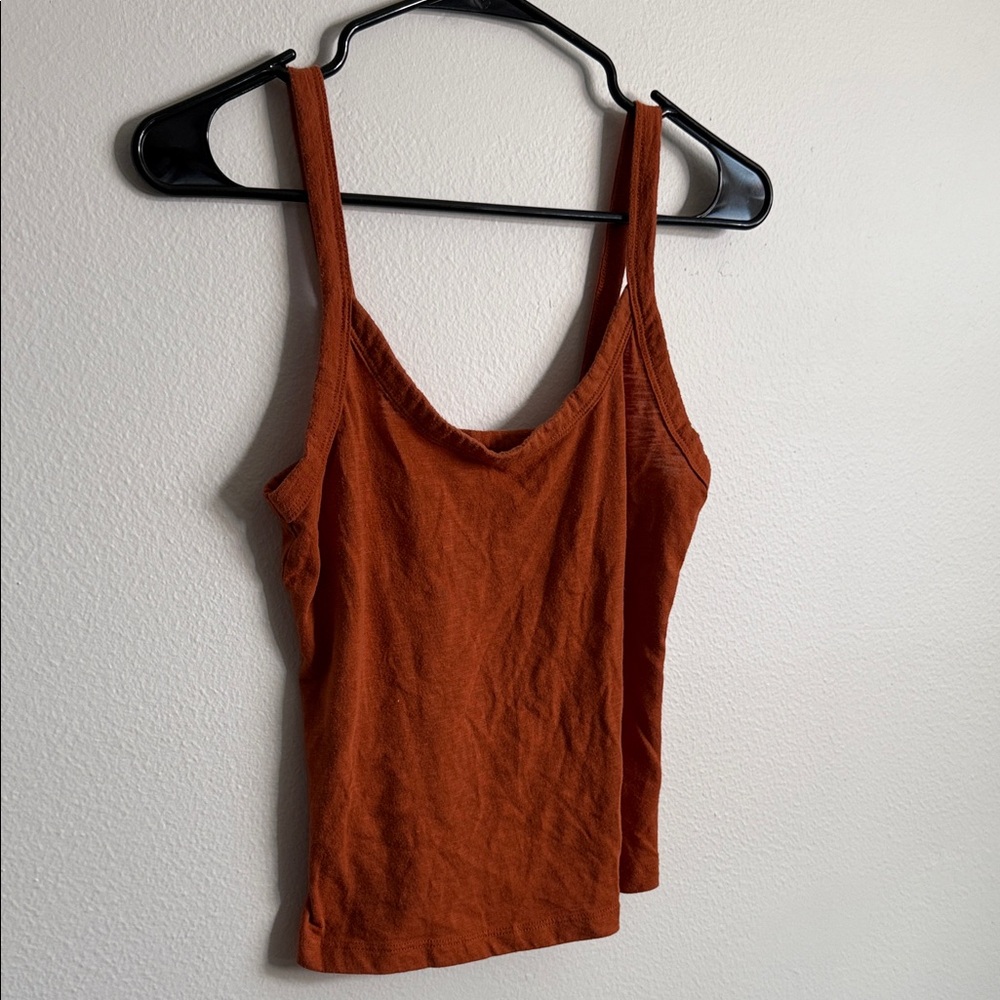 Rust Orange Women's Tank Top